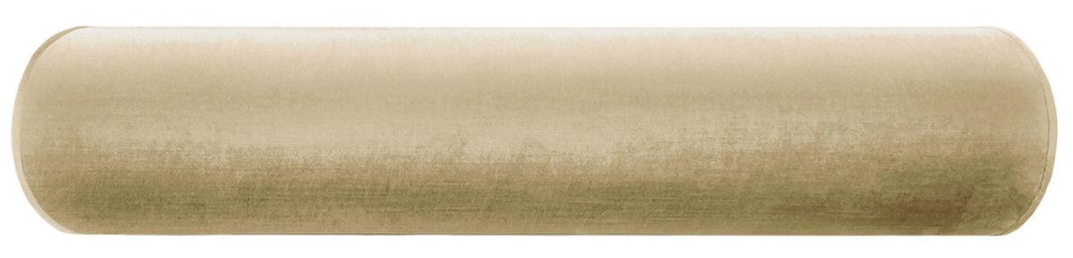 THE BOLSTER :: FAUX SILK VELVET // CHAMPAGNE