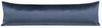 THE XL LUMBAR :: FAUX SILK VELVET // PRUSSIAN BLUE
