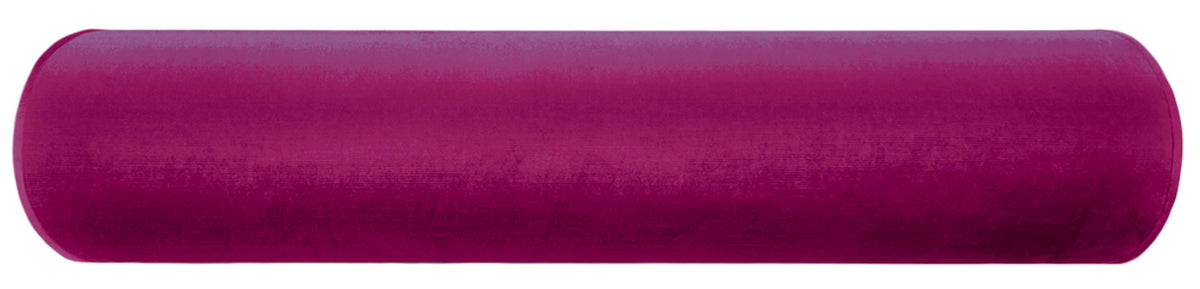 THE BOLSTER :: FAUX SILK VELVET // MAGENTA