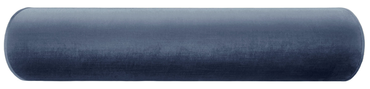 THE BOLSTER :: FAUX SILK VELVET // PRUSSIAN BLUE