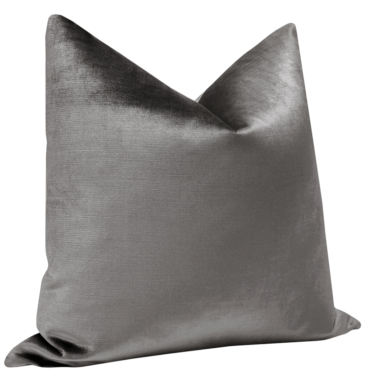 FAUX SILK VELVET // GRAPHITE