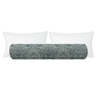 BOLSTER | ELLISTON HOUSE : FLORAL // COBALT