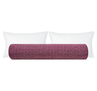 THE BOLSTER :: HEPBURN TWEED // ORCHID