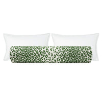 THE BOLSTER :: ICONIC LEOPARD // GREEN | SCHUMACHER
