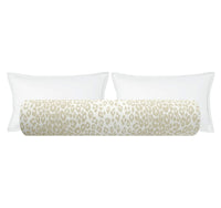 THE BOLSTER :: ICONIC LEOPARD // LINEN | SCHUMACHER