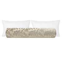 THE BOLSTER :: BLOSSOM CUT VELVET // STONE