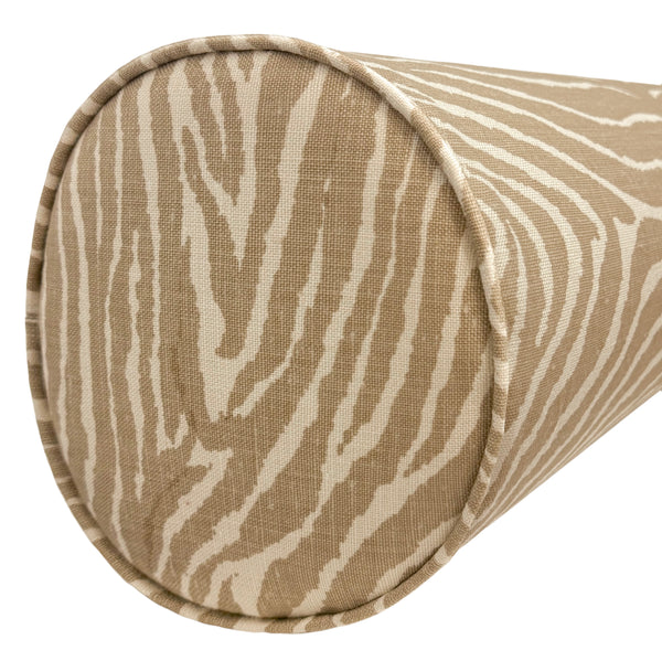 THE BOLSTER :: LE ZEBRE // BEIGE | BRUNSCHWIG & FILS