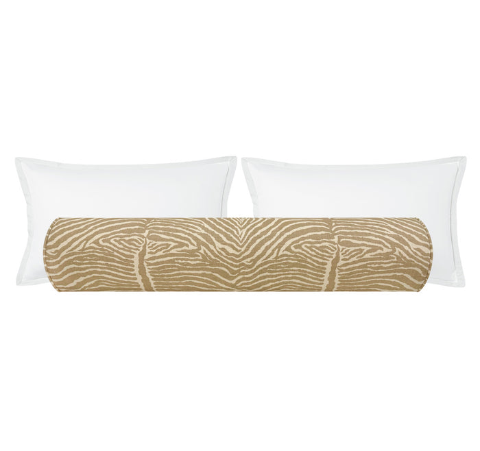 THE BOLSTER :: LE ZEBRE // BEIGE | BRUNSCHWIG & FILS