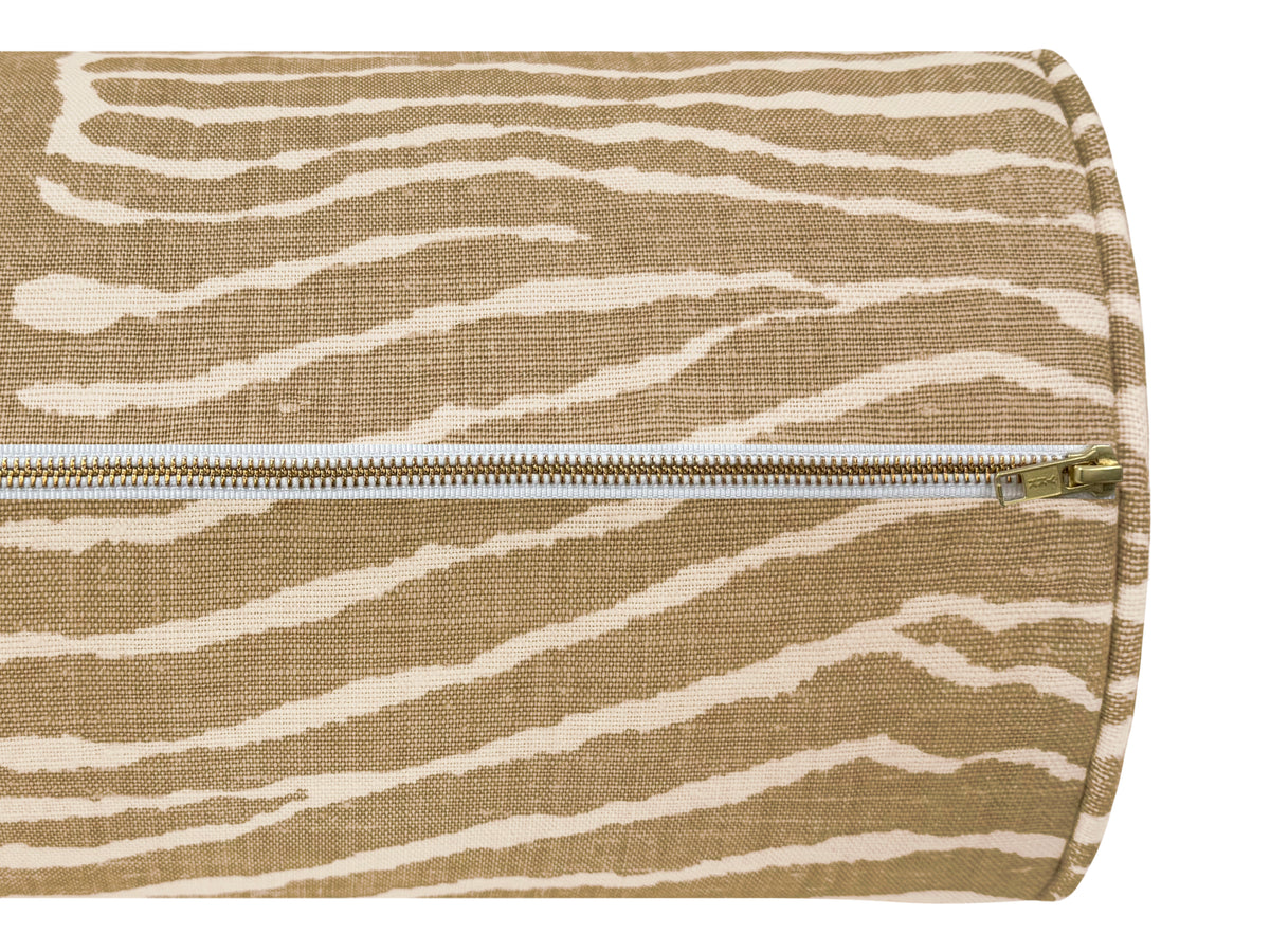 THE BOLSTER :: LE ZEBRE // BEIGE | BRUNSCHWIG & FILS