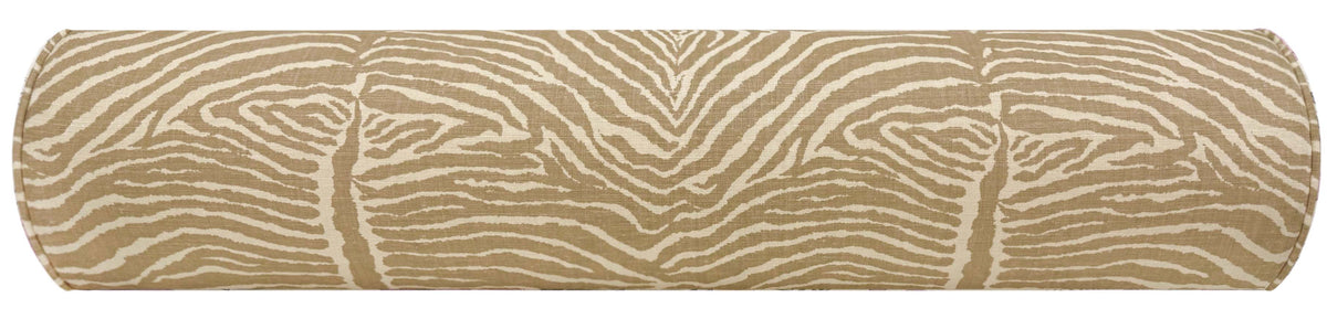 THE BOLSTER :: LE ZEBRE // BEIGE | BRUNSCHWIG & FILS