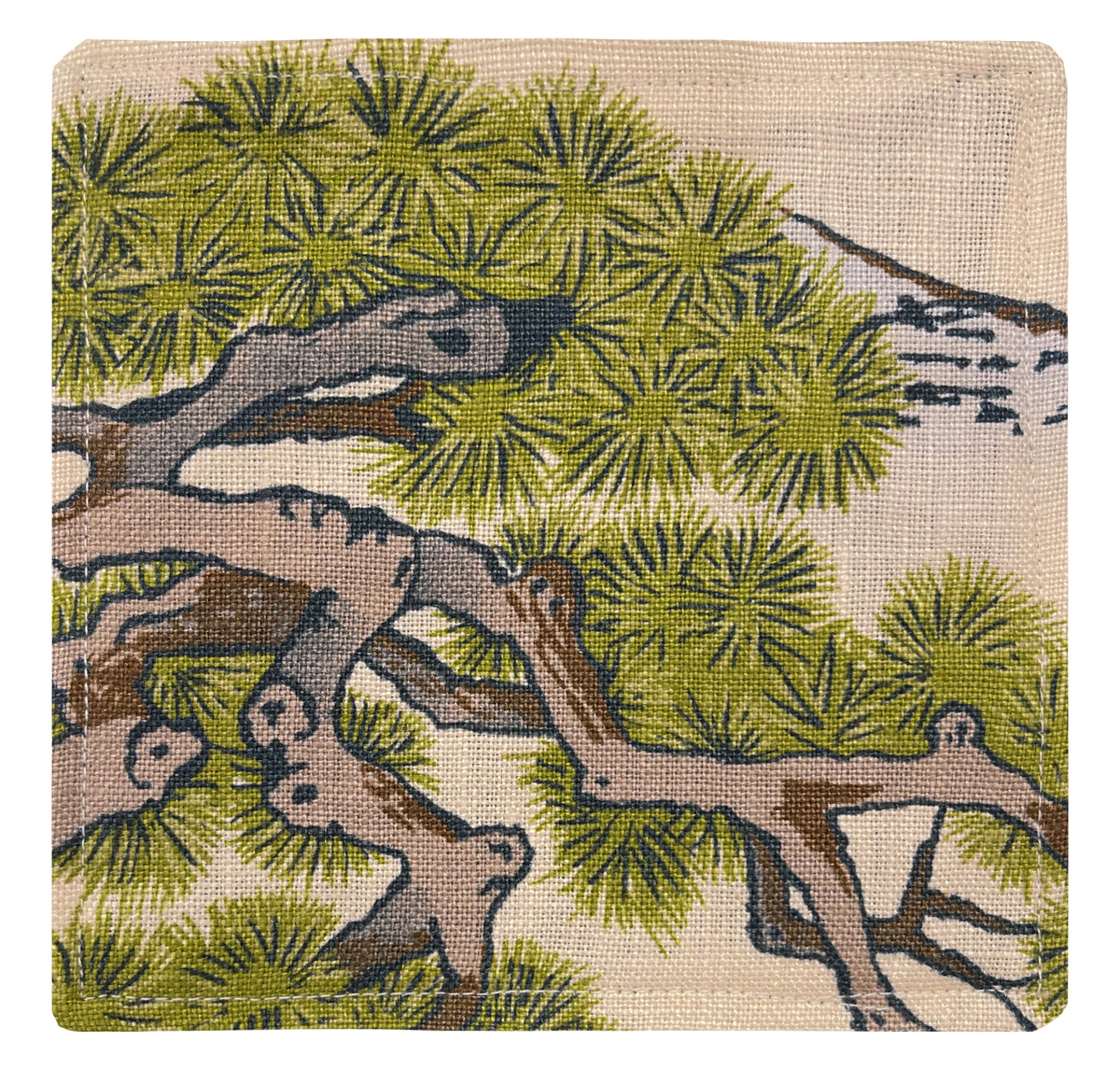 COCKTAIL NAPKINS :: LES CAVALIERS // ROSE INDIENE | MANUEL CANOVAS
