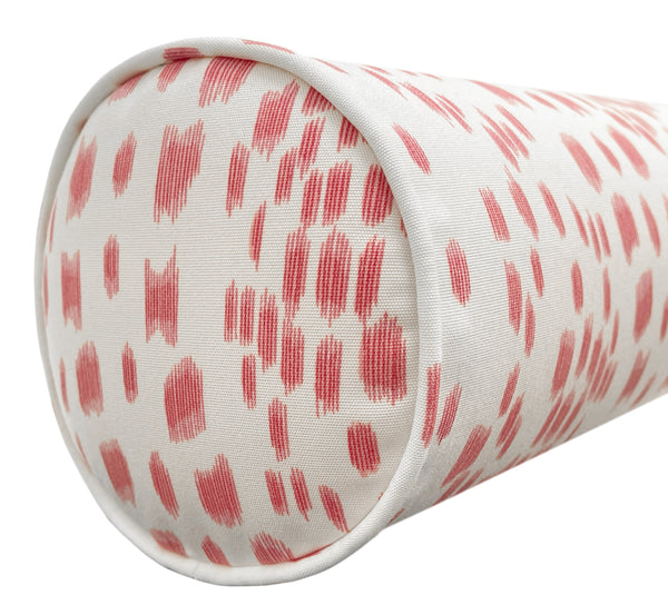 OUTDOOR BOLSTER : LES TOUCHES // PINK | BRUNSCHWIG & FILS