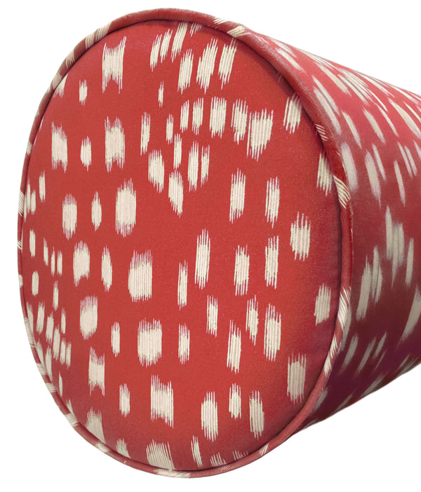 THE BOLSTER :: LES TOUCHES REVERSE // RED | BRUNSCHWIG & FILS