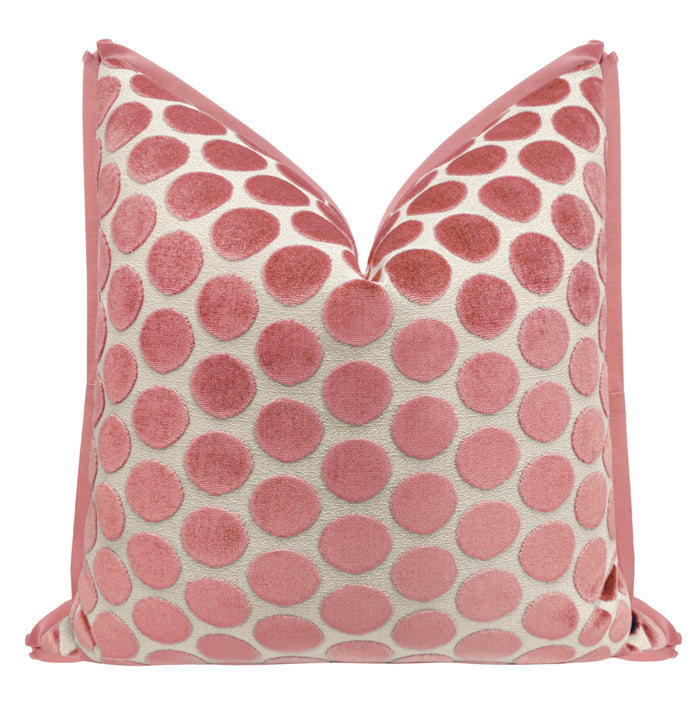LUNA CUT VELVET // CARNATION | LDC