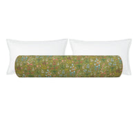 OCS X LDC II | BOLSTER | ELLISTON HOUSE : MEADOW MULTI // LEAF + CLASSIC LINEN // CAMEO CORDING