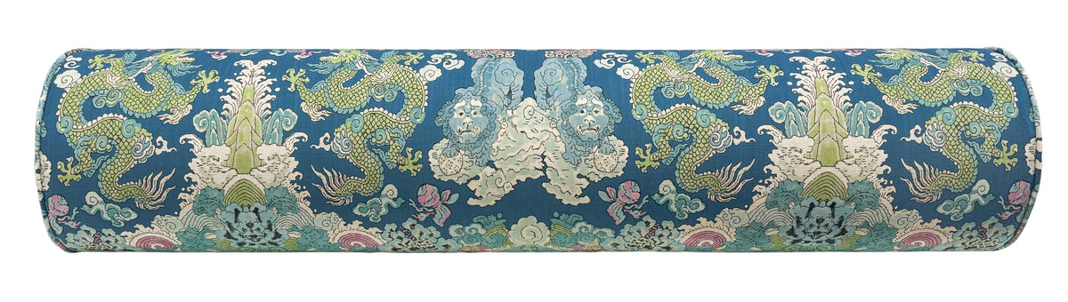 THE BOLSTER :: MAGIC MOUNTAIN DRAGON // BLUE | SCHUMACHER