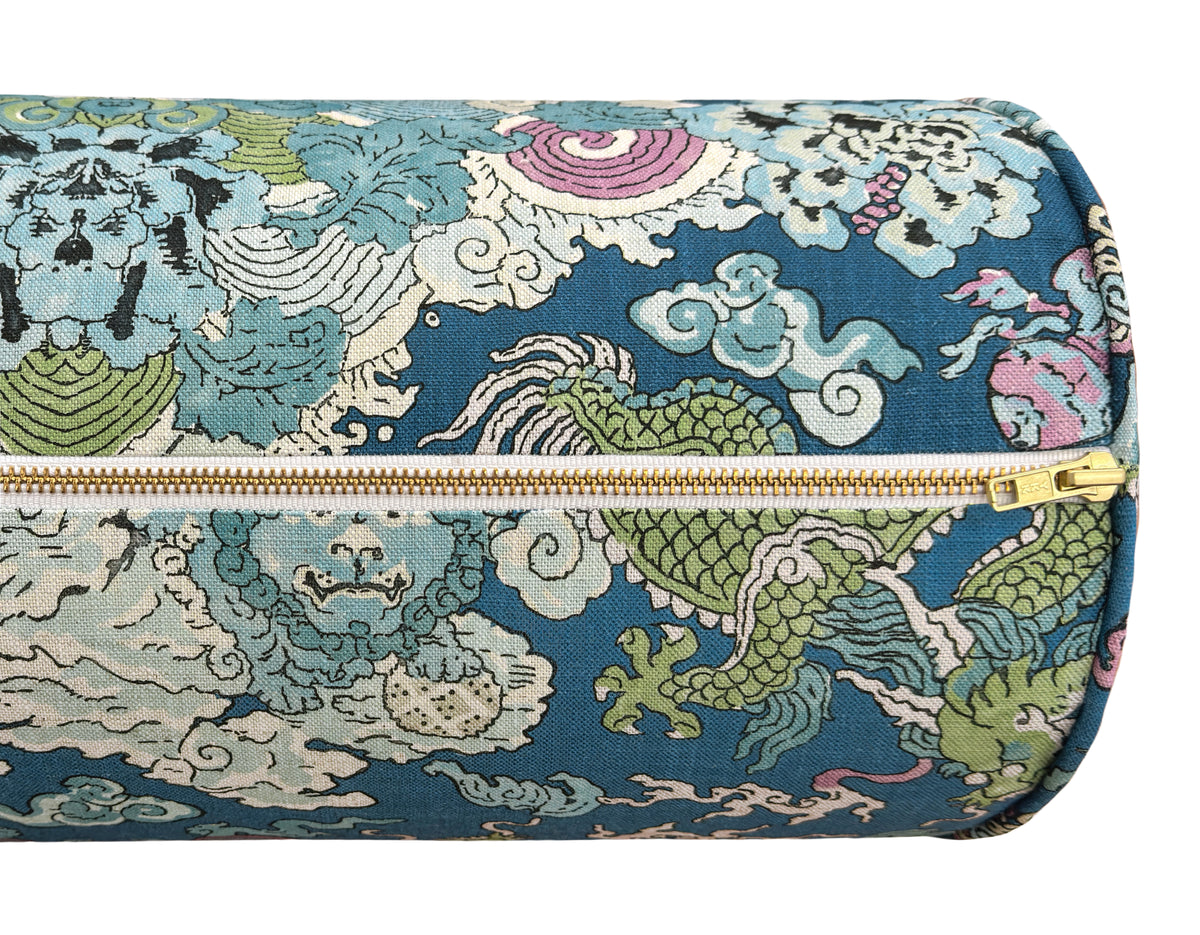 THE BOLSTER :: MAGIC MOUNTAIN DRAGON // BLUE | SCHUMACHER