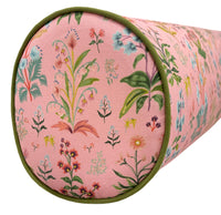 OCS X LDC II | BOLSTER | ELLISTON HOUSE : MEADOW MULTI // PETAL+ CLASSIC LINEN // OLIVE CORDING