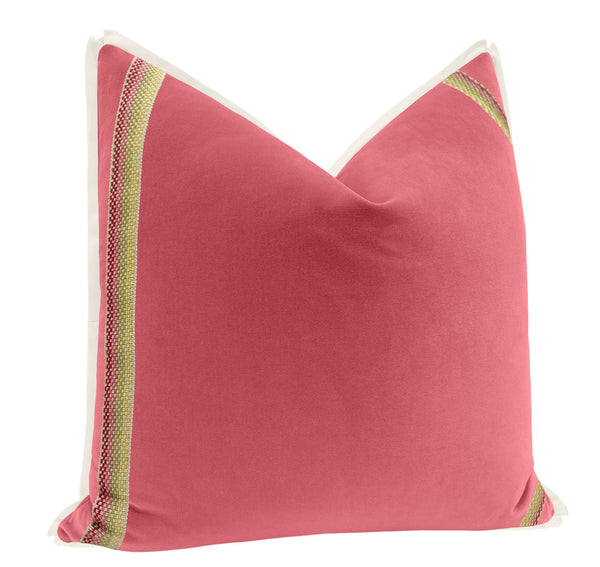 THE MILLICENT | SIGNATURE VELVET // ROSÉ PINK + WATERLILY TRIM