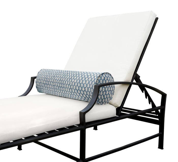 OUTDOOR BOLSTER : BURMA // SUMMER BLUE | SISTER PARISH