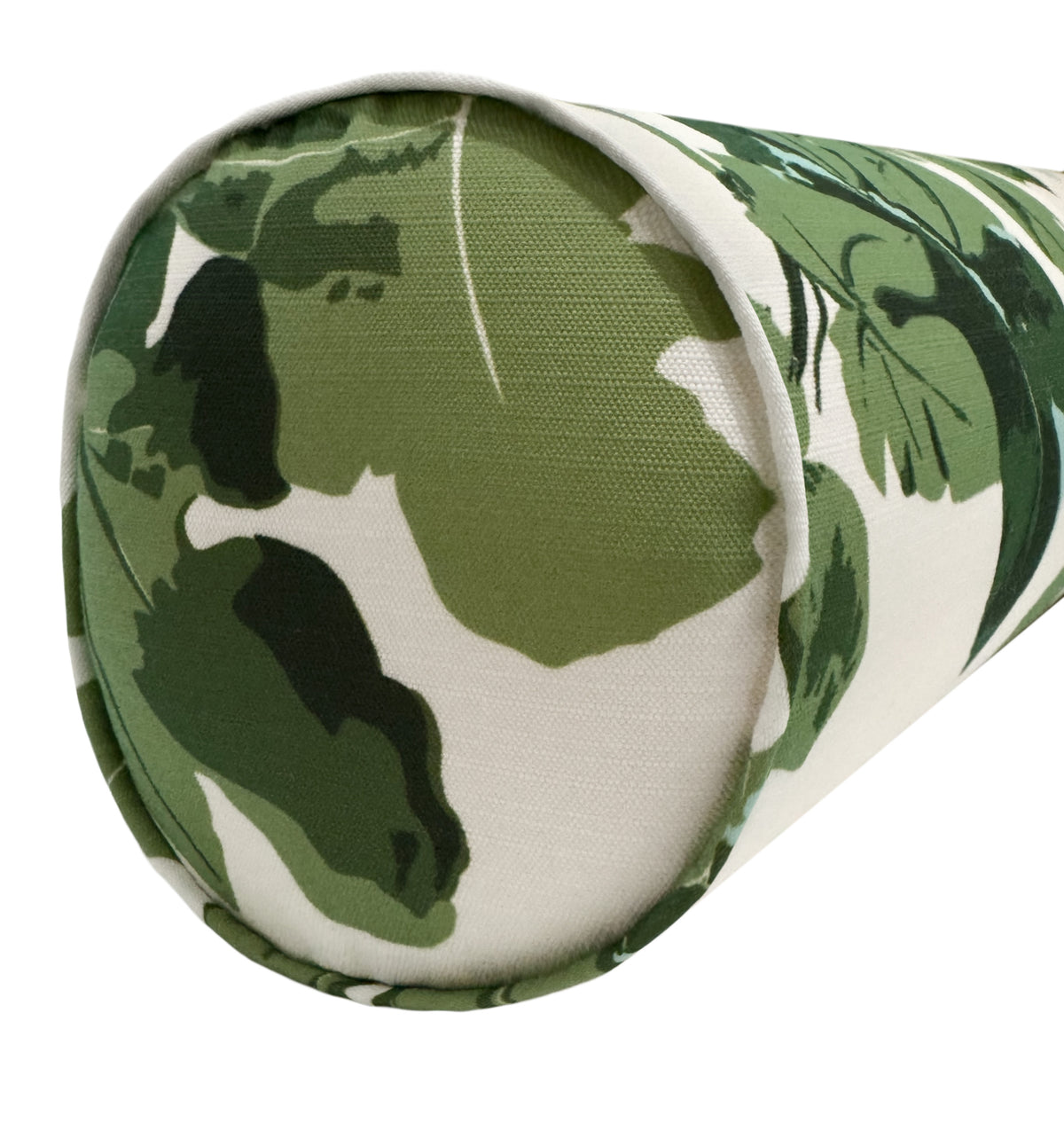OUTDOOR BOLSTER : FIG LEAF // ORIGINAL ON WHITE | PETER DUNHAM