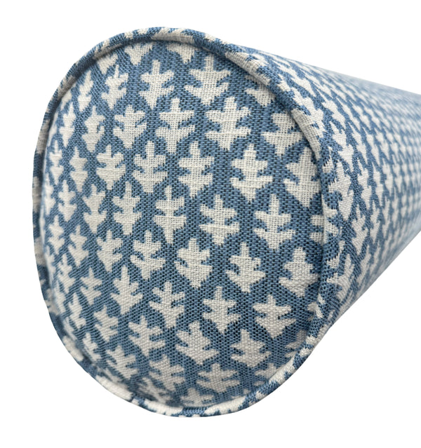 OUTDOOR BOLSTER : BURMA // SUMMER BLUE | SISTER PARISH