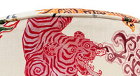 THE TIGHT ROUND OTTOMAN :: MYSTIC TIGER