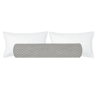 THE BOLSTER :: PALOMA CUT VELVET // GREY