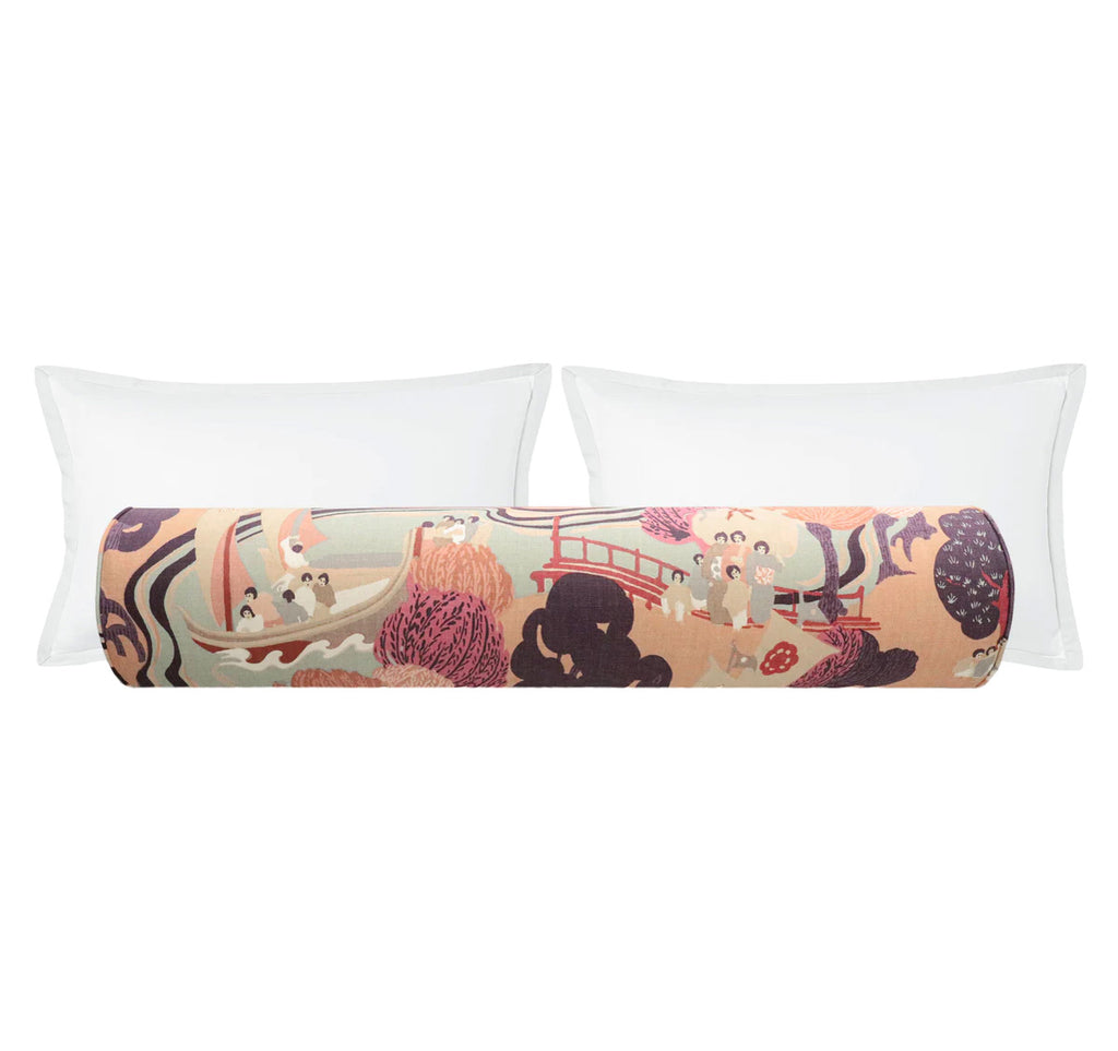 THE BOLSTER :: PEARL RIVER // BLUSH | SCHUMACHER – Little Design Co.