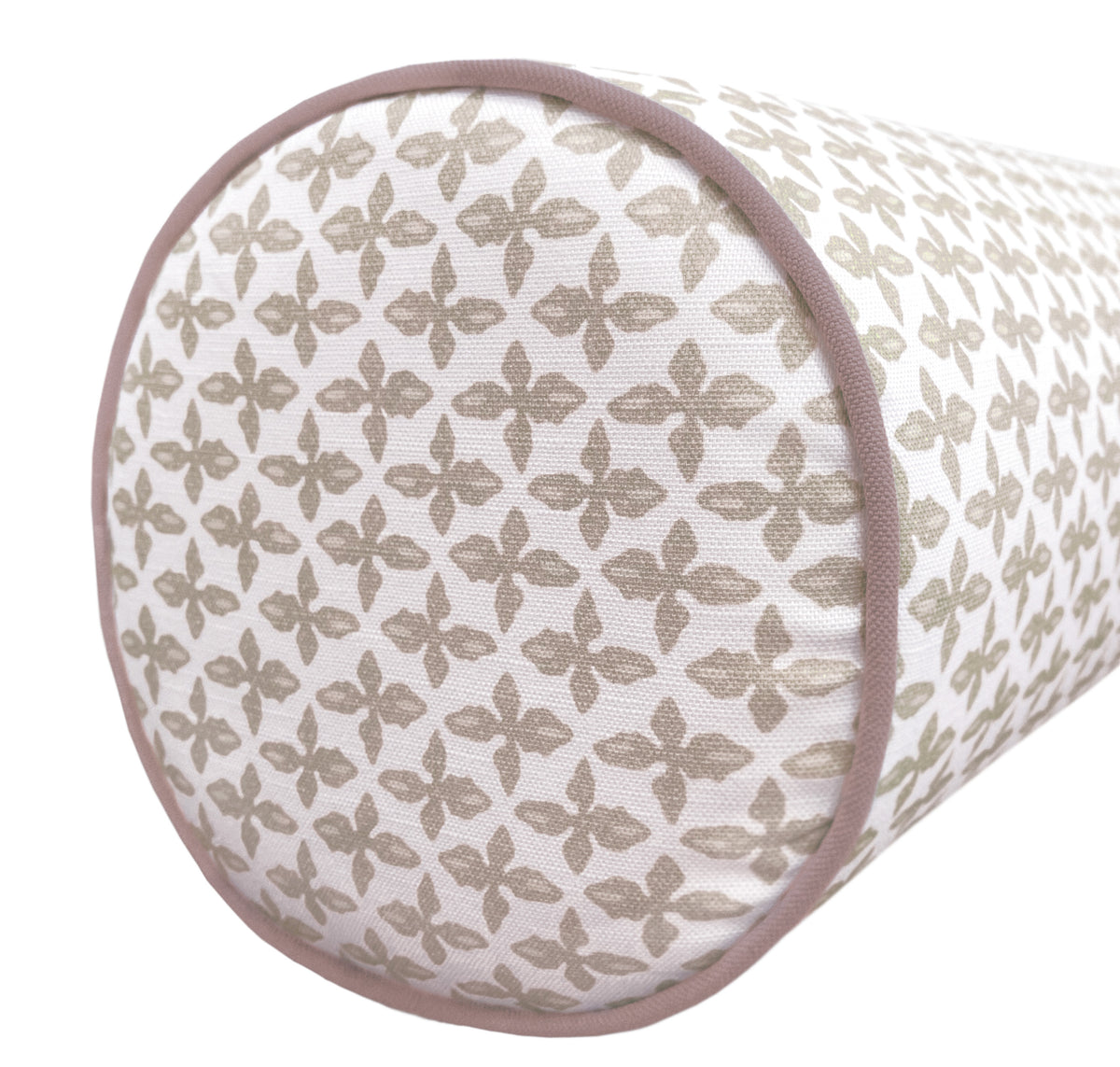 OCS X LDC II | BOLSTER | ELLISTON HOUSE : POSEY // SAND + CLASSIC LINEN // LILAC CORDING