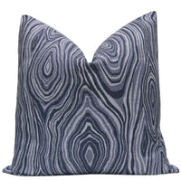 AGATE LINEN PRINT // PRUSSIAN BLUE