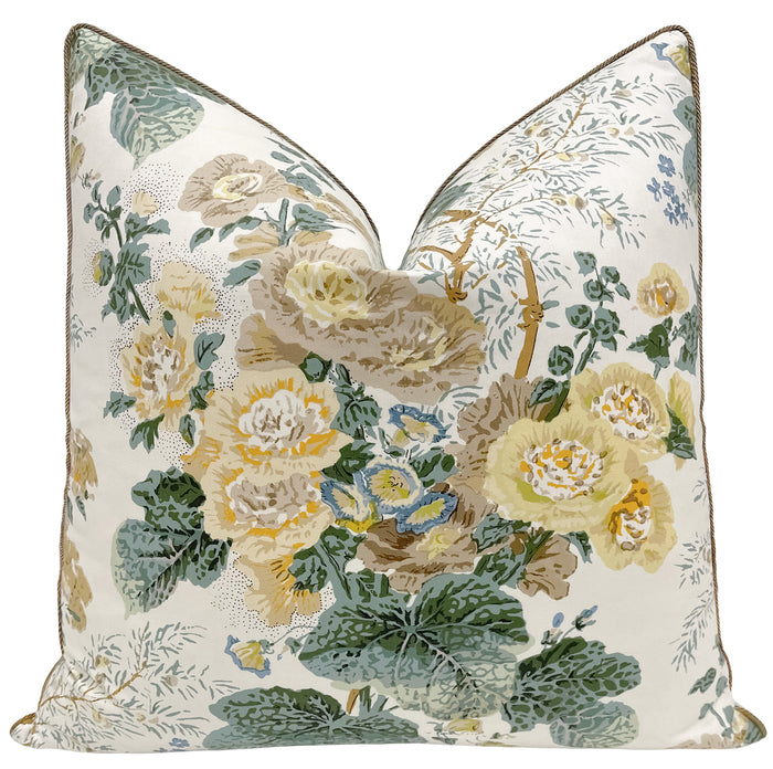 ALTHEA // CITRON WITH BRASS CORDING | LEE JOFA