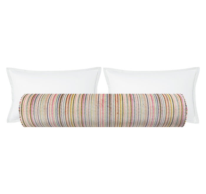 THE BOLSTER :: TRIBECA CUT VELVET // MULTI