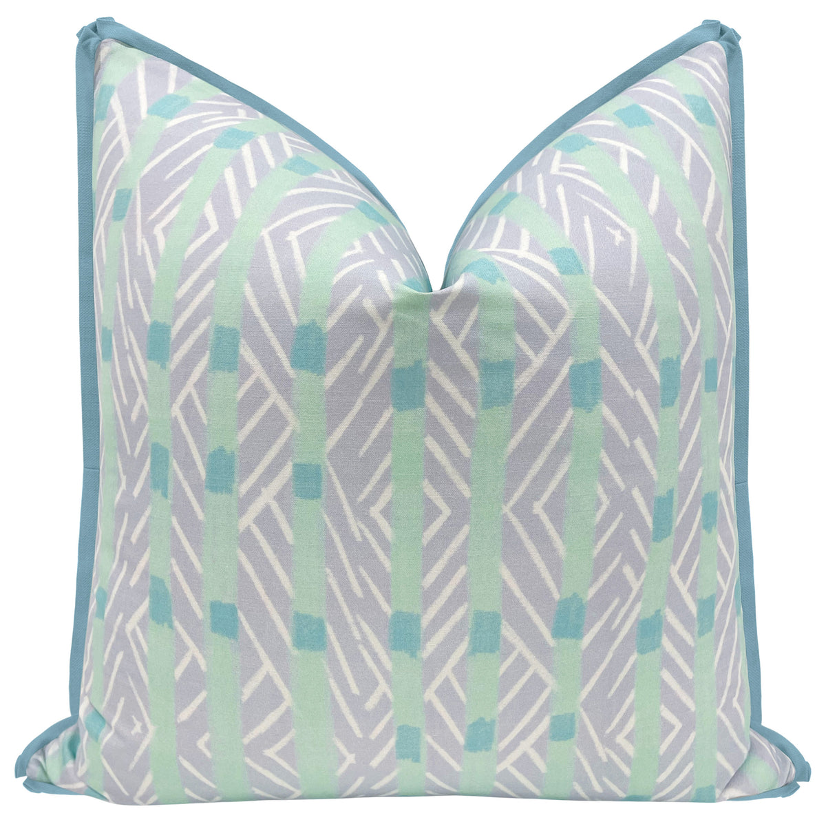 BOWTIE STRIPES // DUSTY BLUE | TEIL TEXTILES