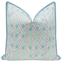 BOWTIE STRIPES // DUSTY BLUE | TEIL TEXTILES