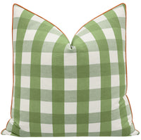 OCS X LDC | CHARLESTON CHECK // CLOVER WITH CLASSIC LINEN // PERSIMMON