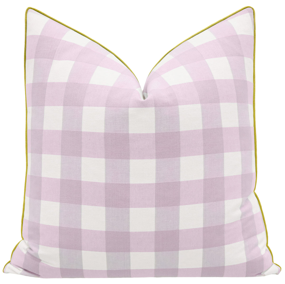 OCS X LDC | CHARLESTON CHECK // LAVENDER WITH CLASSIC LINEN // CHARTREUSE