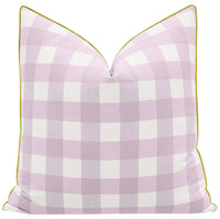 OCS X LDC | CHARLESTON CHECK // LAVENDER WITH CLASSIC LINEN // CHARTREUSE