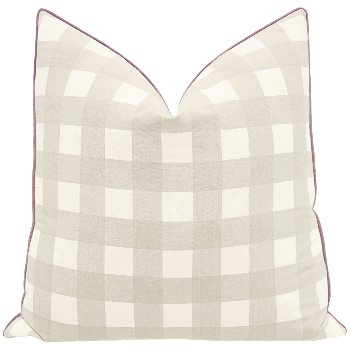 OCS X LDC | CHARLESTON CHECK // STONE WITH CLASSIC LINEN // LILAC