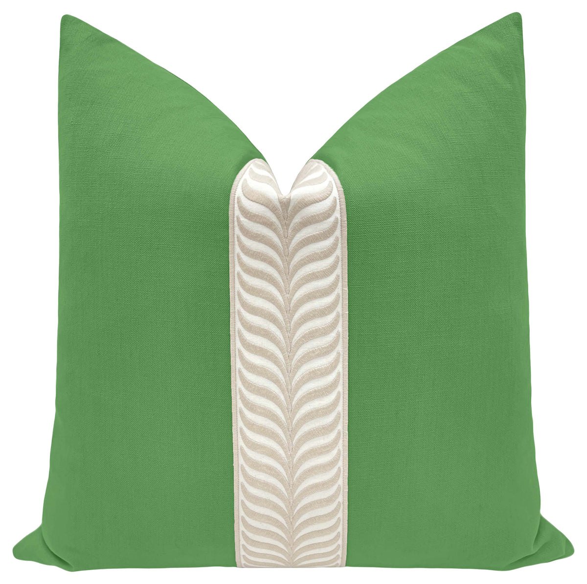 CLASSIC LINEN // KELLY GREEN + TRELLIS TRIM // NATURAL