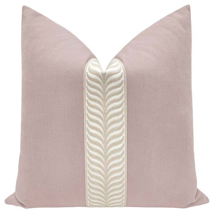 CLASSIC LINEN // LILAC + TRELLIS TRIM // NATURAL