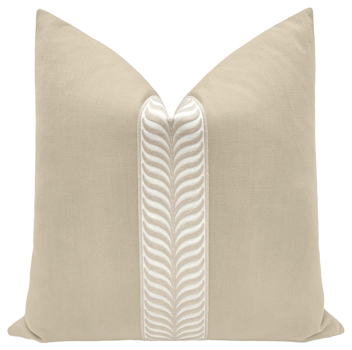 CLASSIC LINEN // STONE + TRELLIS TRIM // NATURAL