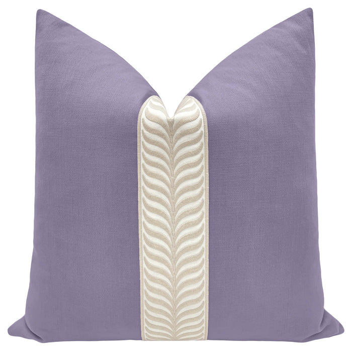 CLASSIC LINEN // WISTERIA + TRELLIS TRIM // NATURAL