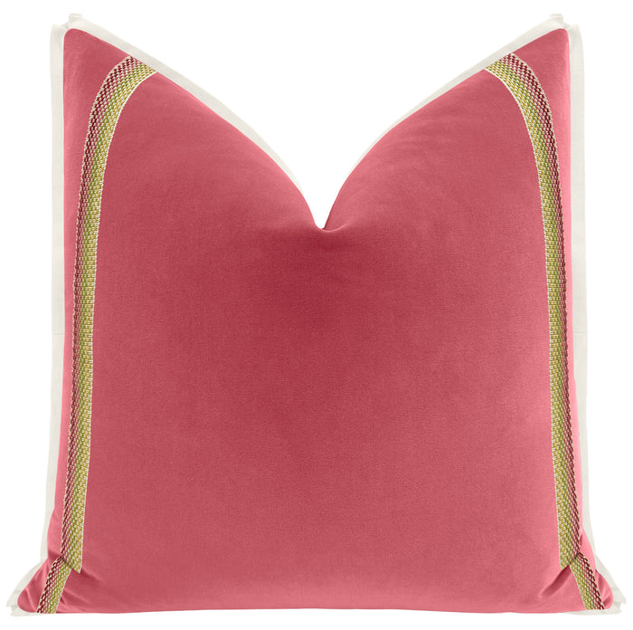 THE MILLICENT | SIGNATURE VELVET // ROSÉ PINK + WATERLILY TRIM