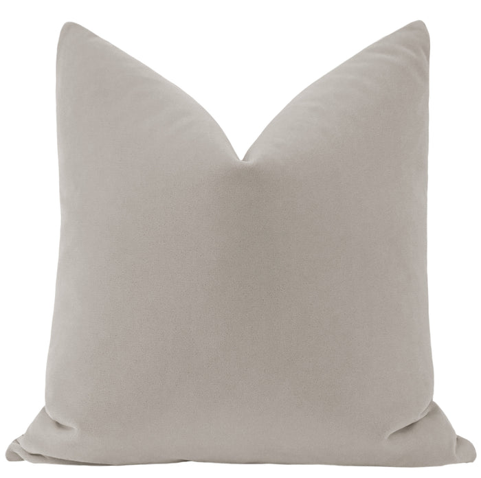MOHAIR VELVET // DOVE GREY