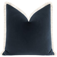 SIGNATURE VELVET // PRUSSIAN BLUE + FRINGE