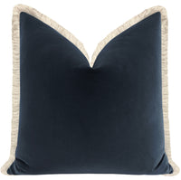 SIGNATURE VELVET // PRUSSIAN BLUE + FRINGE