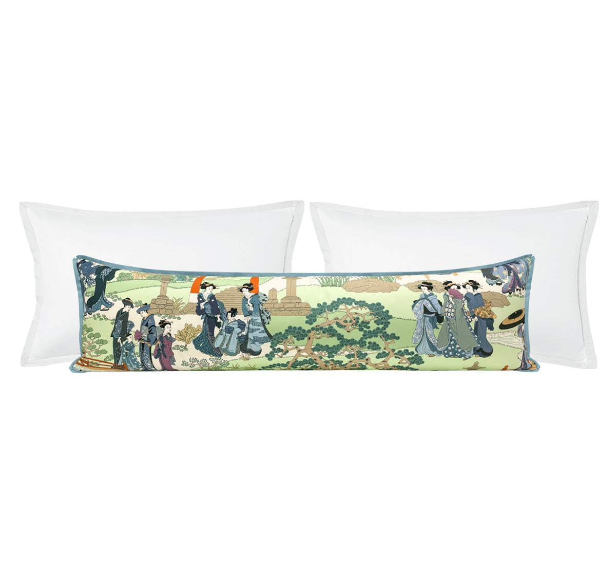 THE XL LUMBAR :: GEISHAS // INDIGO | MANUEL CANOVAS