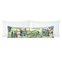 THE XL LUMBAR :: GEISHAS // INDIGO | MANUEL CANOVAS