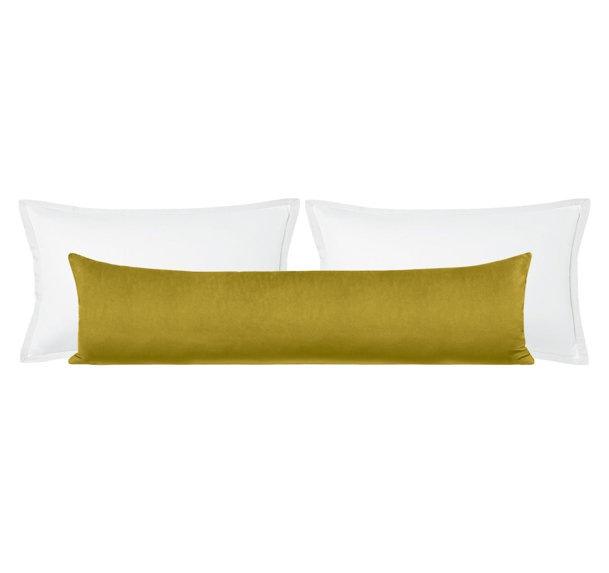THE XL LUMBAR :: MELROSE VELVET // CHARTREUSE